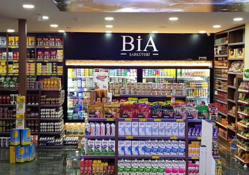 Bia Tekel Şarküteri dükkânı iç görünüm – İçerenköy, Ataşehir